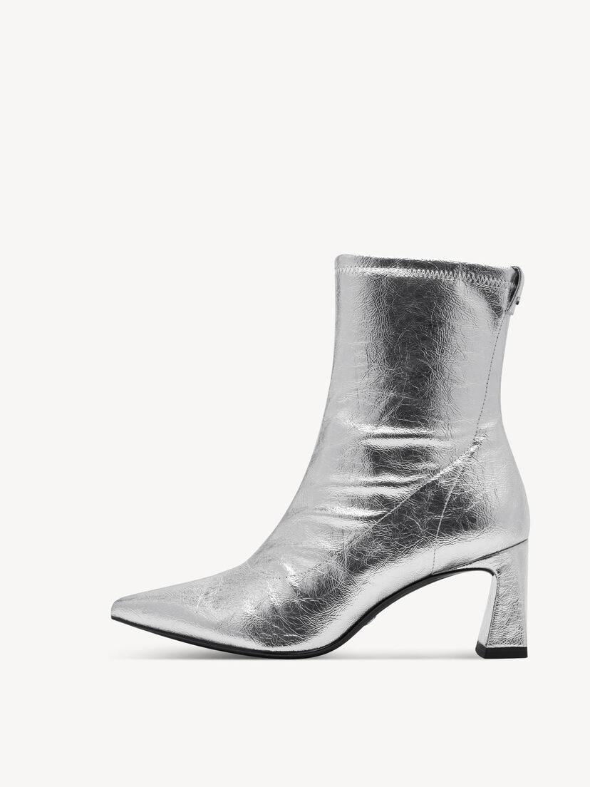 Enkellaarsje - zilver, SILVER, hi-res