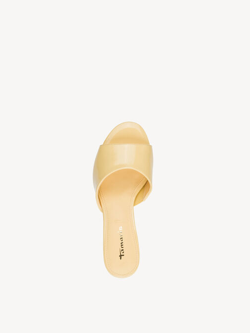 Mule, YELLOW PATENT, hi-res