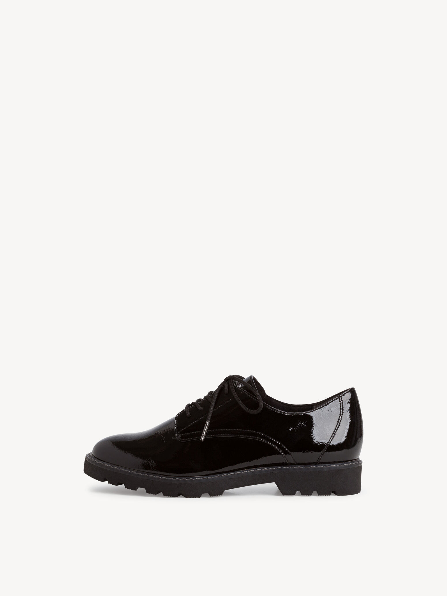 tamaris black patent shoes