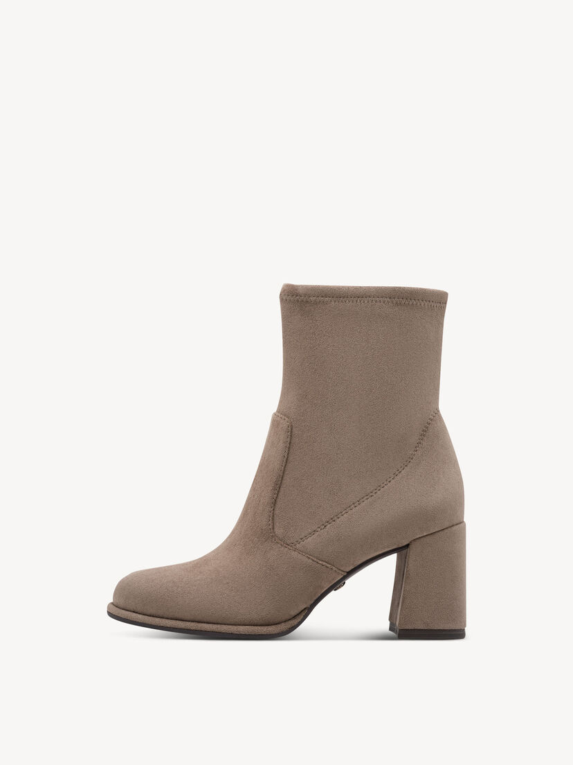 Enkellaarsje, TAUPE SUEDE, hi-res
