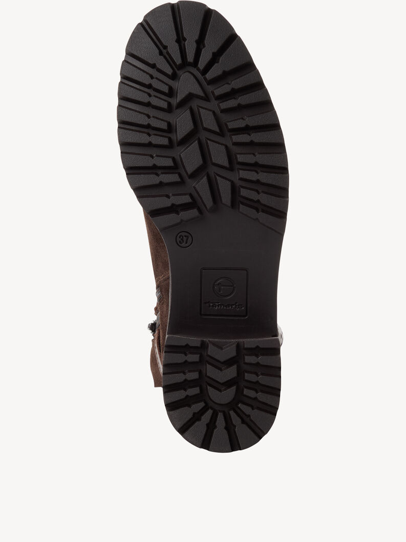 Leather Bootie - brown, 304, hi-res