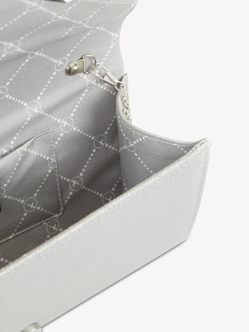 Clutch, silver metallic, hi-res