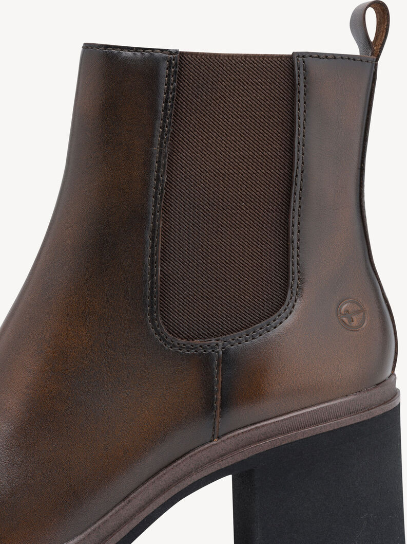 Leather Chelsea boot, MOCCA NAPPA, hi-res
