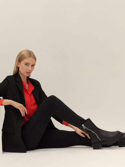 Stiefelette, BLACK, hi-res