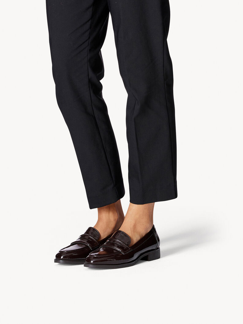 Slipper - braun, BROWN PATENT, hi-res