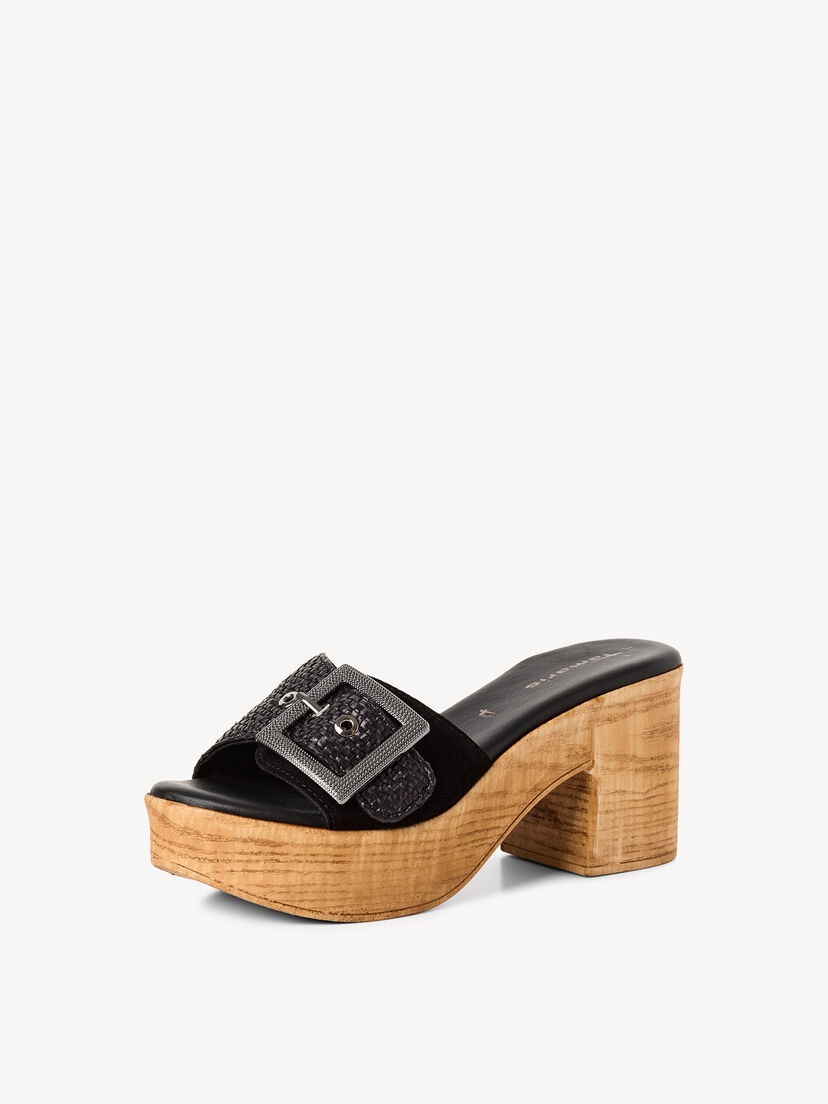 Slipper - zwart, BLACK COMB, hi-res