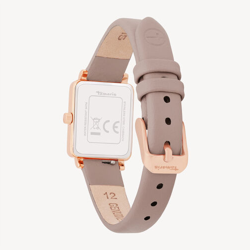 Uhr, ros&eacute;gold-beige, hi-res