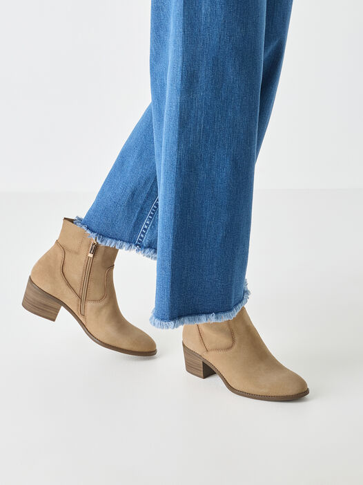 Enkellaarsje, beige, hi-res