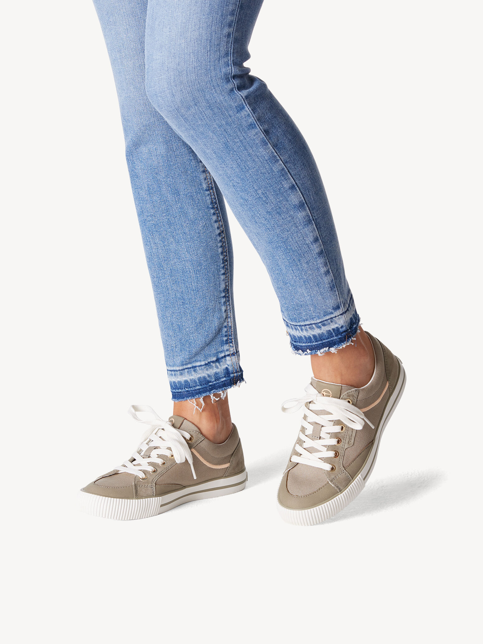 Tamaris Donna Sneaker Low Cool - Insole+ Veg - Scarpe Da Ginnastica Comfort Con Soletta Rimovibile - Larghezza Multipla - 3