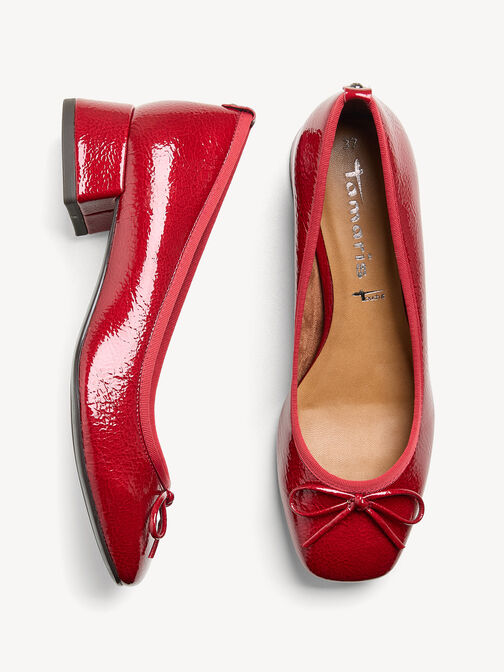 Pumps, RED, hi-res