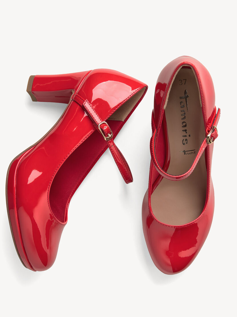 Pumps - rood, RED PATENT, hi-res