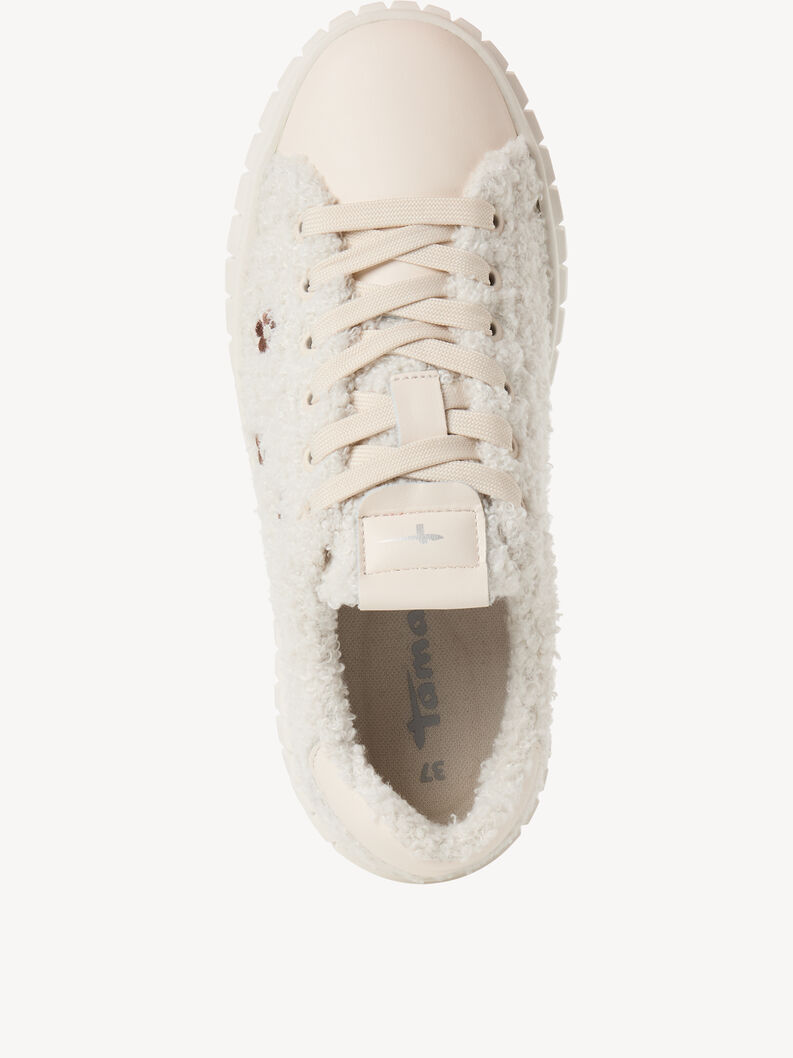 Sneaker - beige, IVORY/FLOWER, hi-res