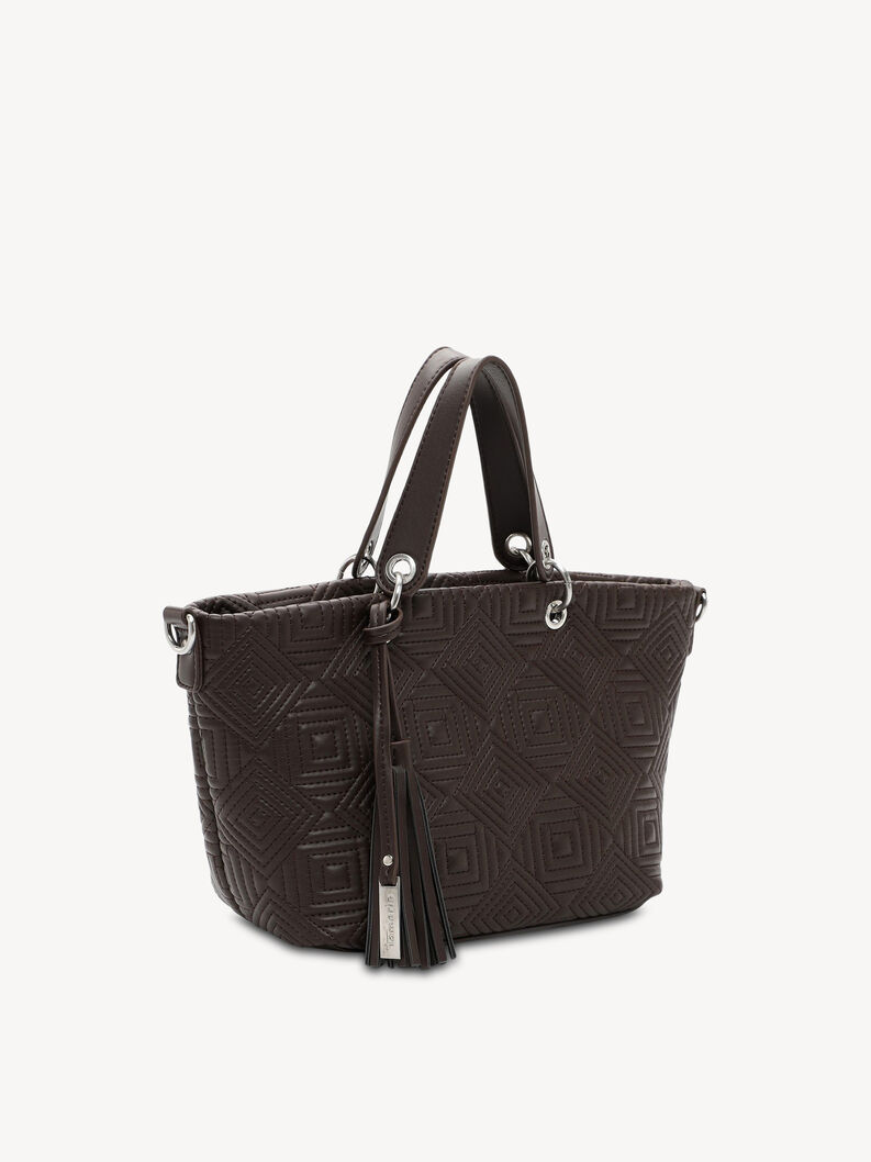 Shopping bag - brown, brown, hi-res