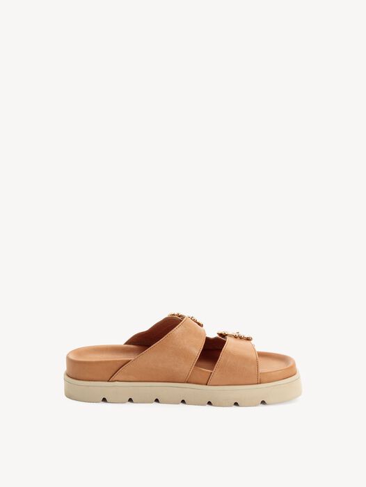 Slipper, cognac, hi-res