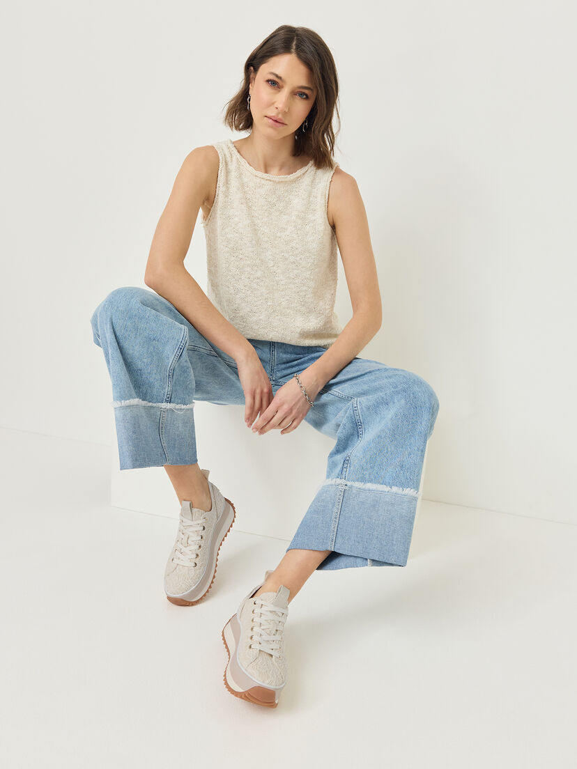 Sneaker - beige, IVORY MACRAMEE, hi-res