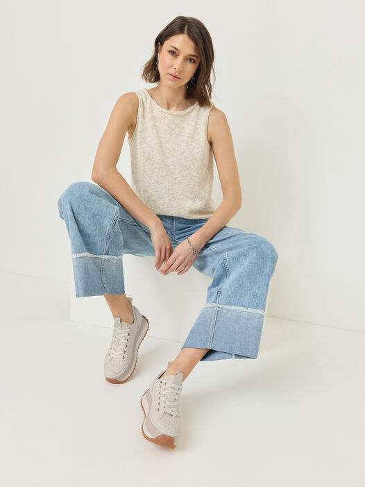 Sneaker, IVORY MACRAMEE, hi-res