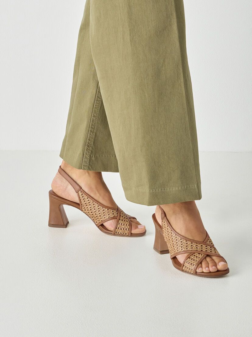 Sandaaltje - bruin, COGNAC COMB, hi-res