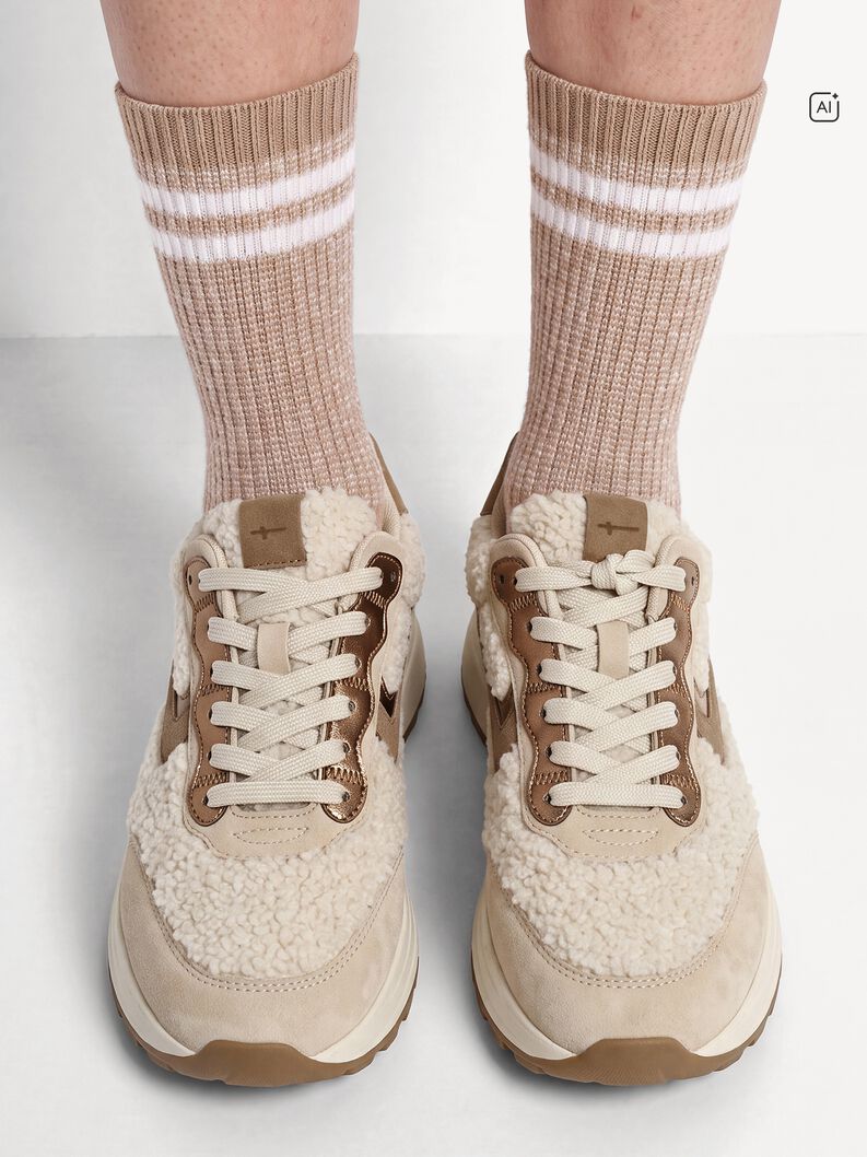 Sneaker, BEIGE SUEDE, hi-res