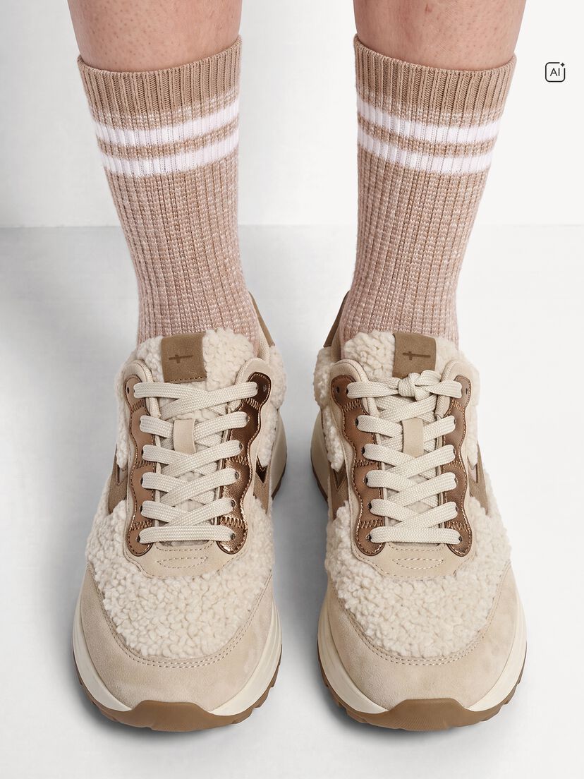Sneaker, BEIGE SUEDE, hi-res
