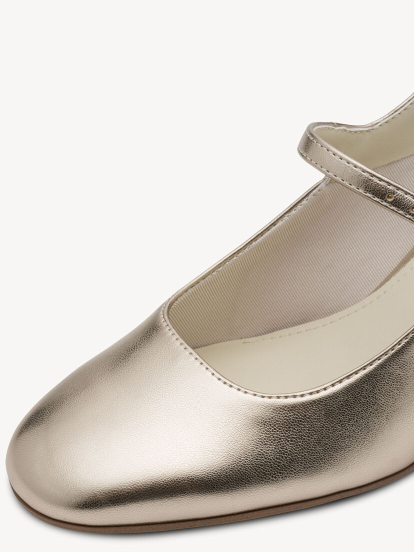 Slingpumps - metallic, LIGHT GOLD, hi-res