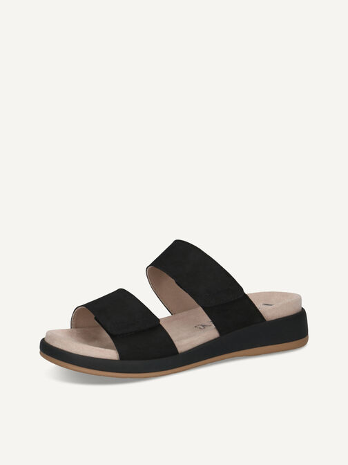 Sandale, BLACK NUBUC, hi-res