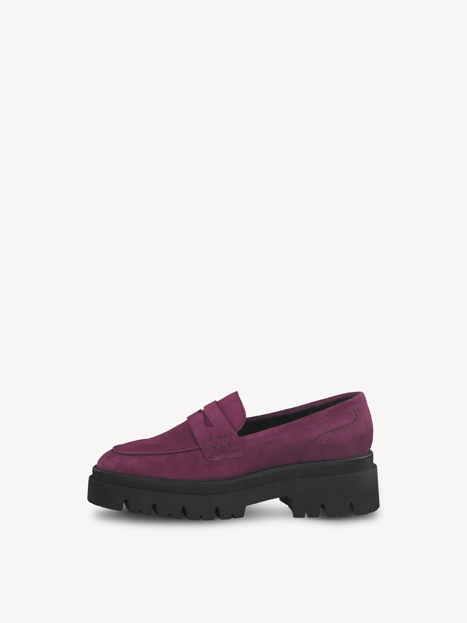 Chaussures Chaussures basses Slips-on Tamaris Slip-on rouge-rouge fonc\u00e9 style extravagant 