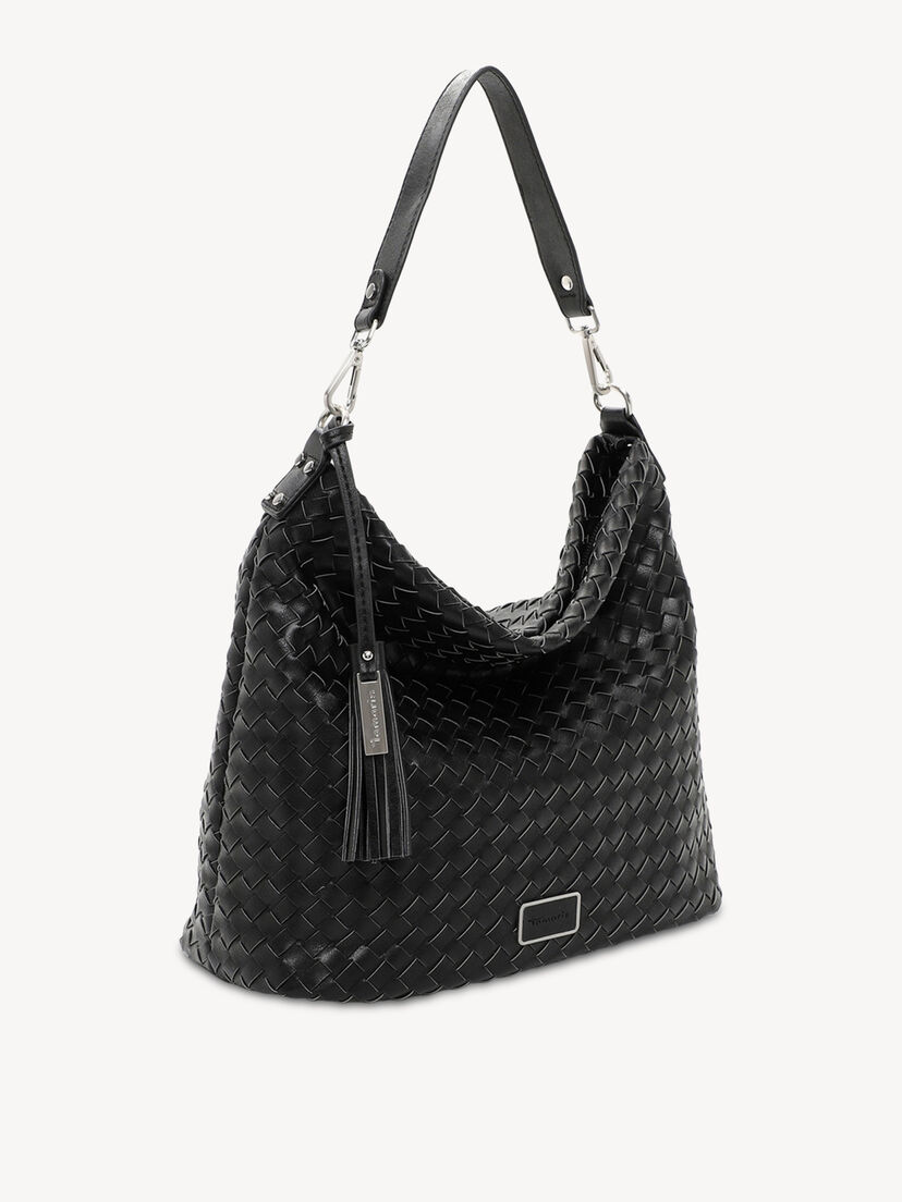 Handtas - zwart, black, hi-res