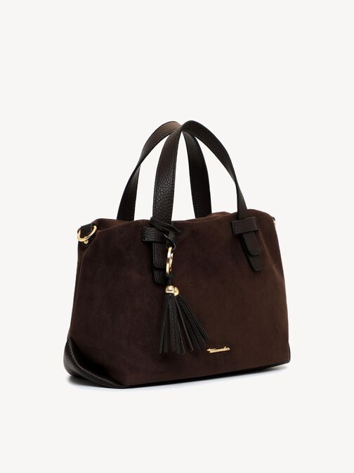 Shopping bag, brown, hi-res