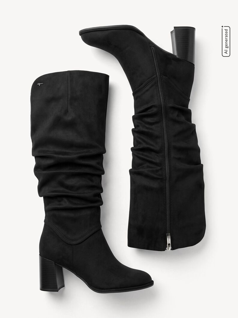 Stiefel - schwarz, BLACK, hi-res