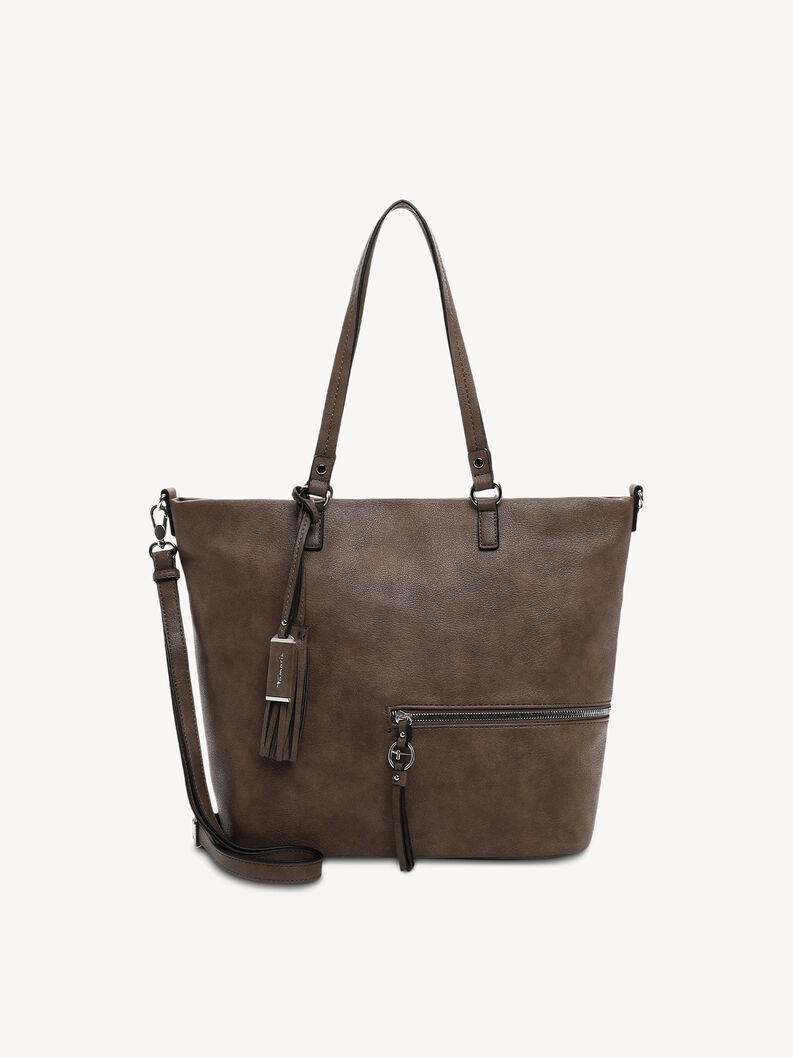 Τσάντα για ψώνια - καφέ, mud, hi-res