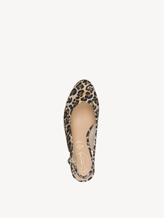 Slingpumps, LEOPARD, hi-res