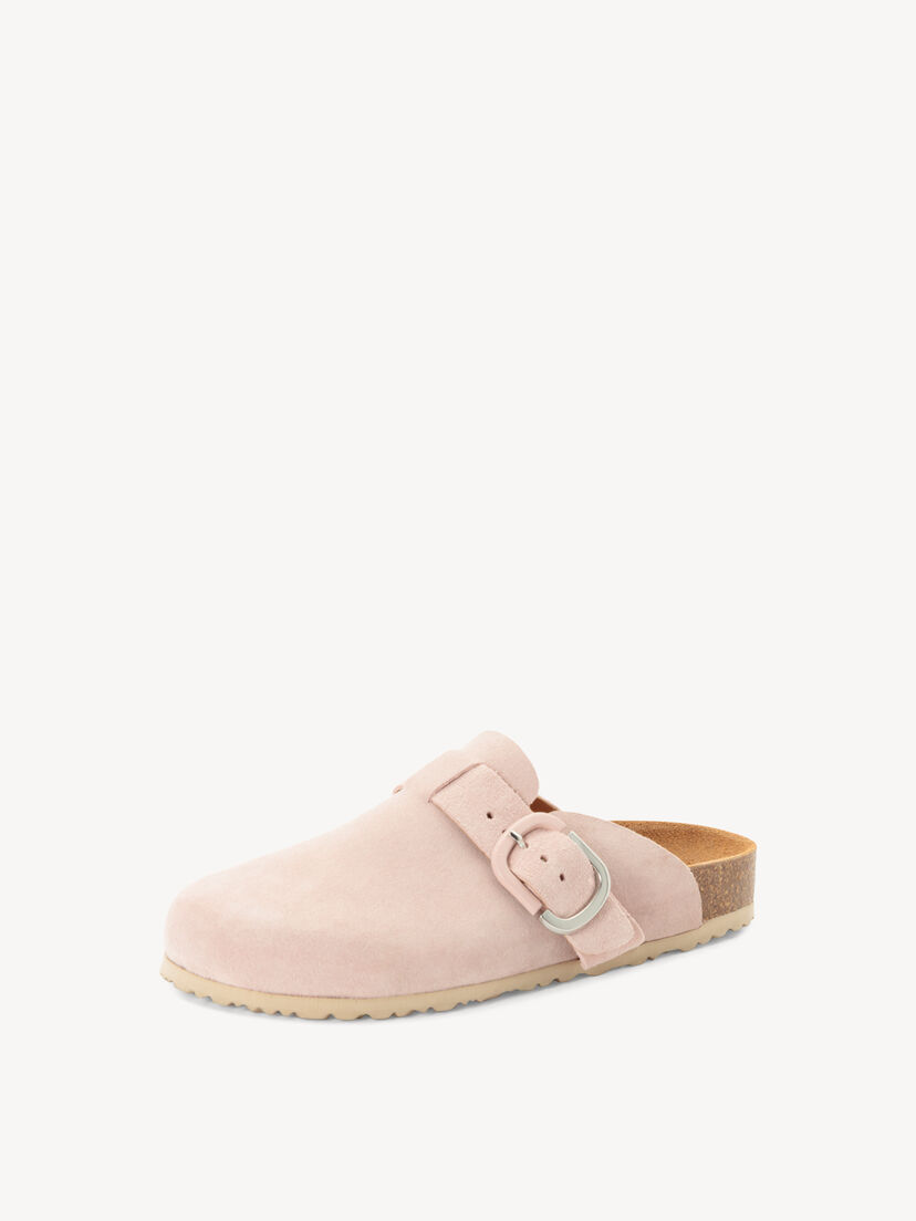 Leren Slipper - roze, LIGHT ROSE, hi-res