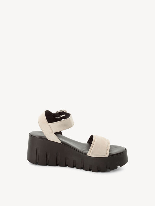 Sandaaltje, TAUPE SUE./BLK, hi-res