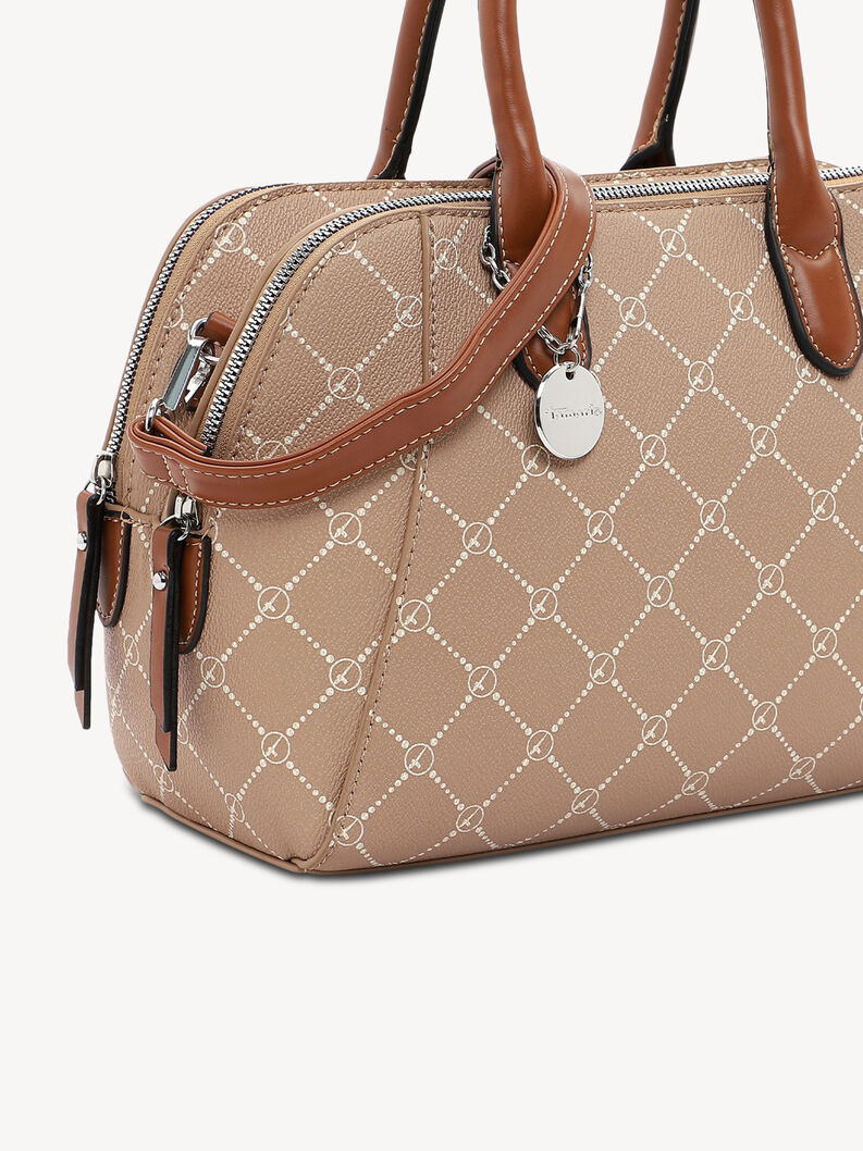 Sac bowling - beige, sand/cognac, hi-res