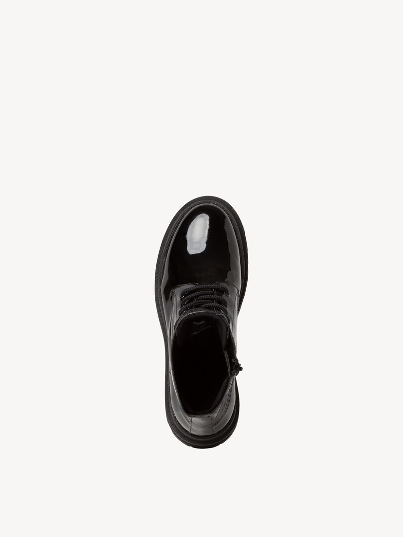 Enkellaarsje, BLACK PATENT, hi-res