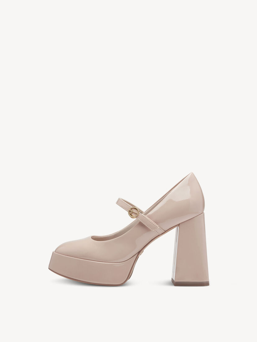 Pumps, NUDE PATENT, hi-res