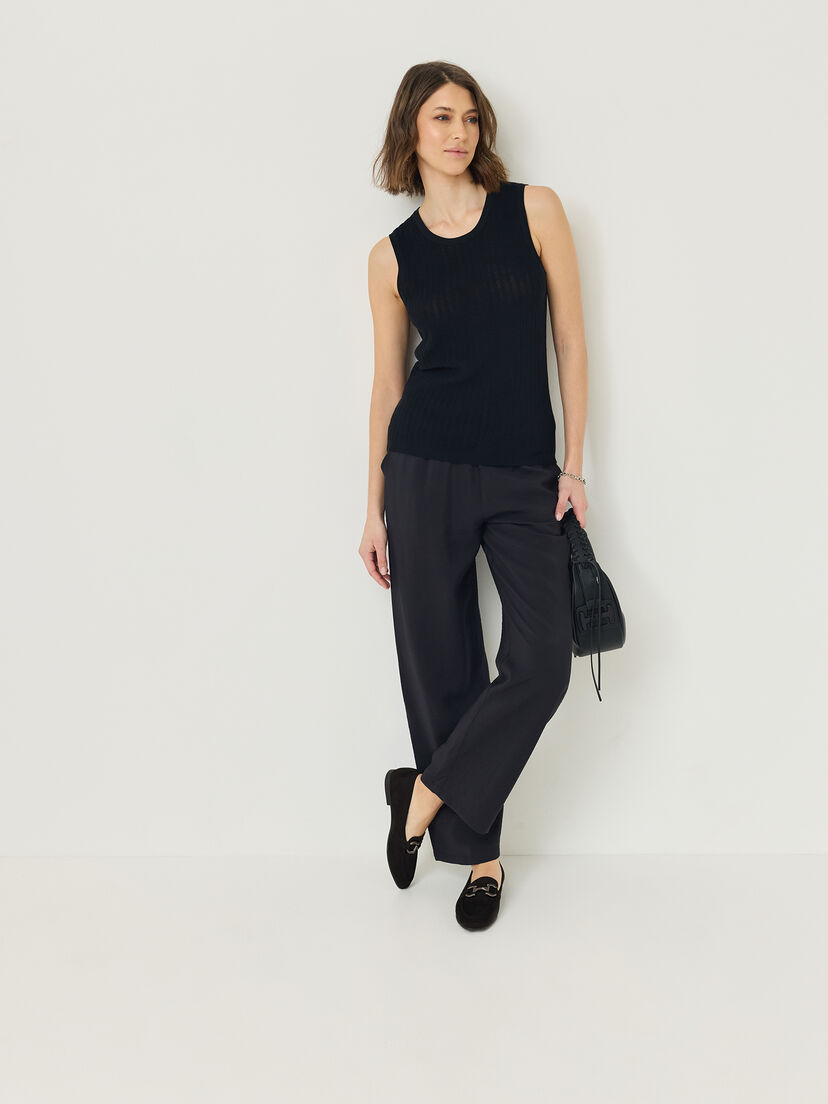 Instappers - zwart, BLACK, hi-res