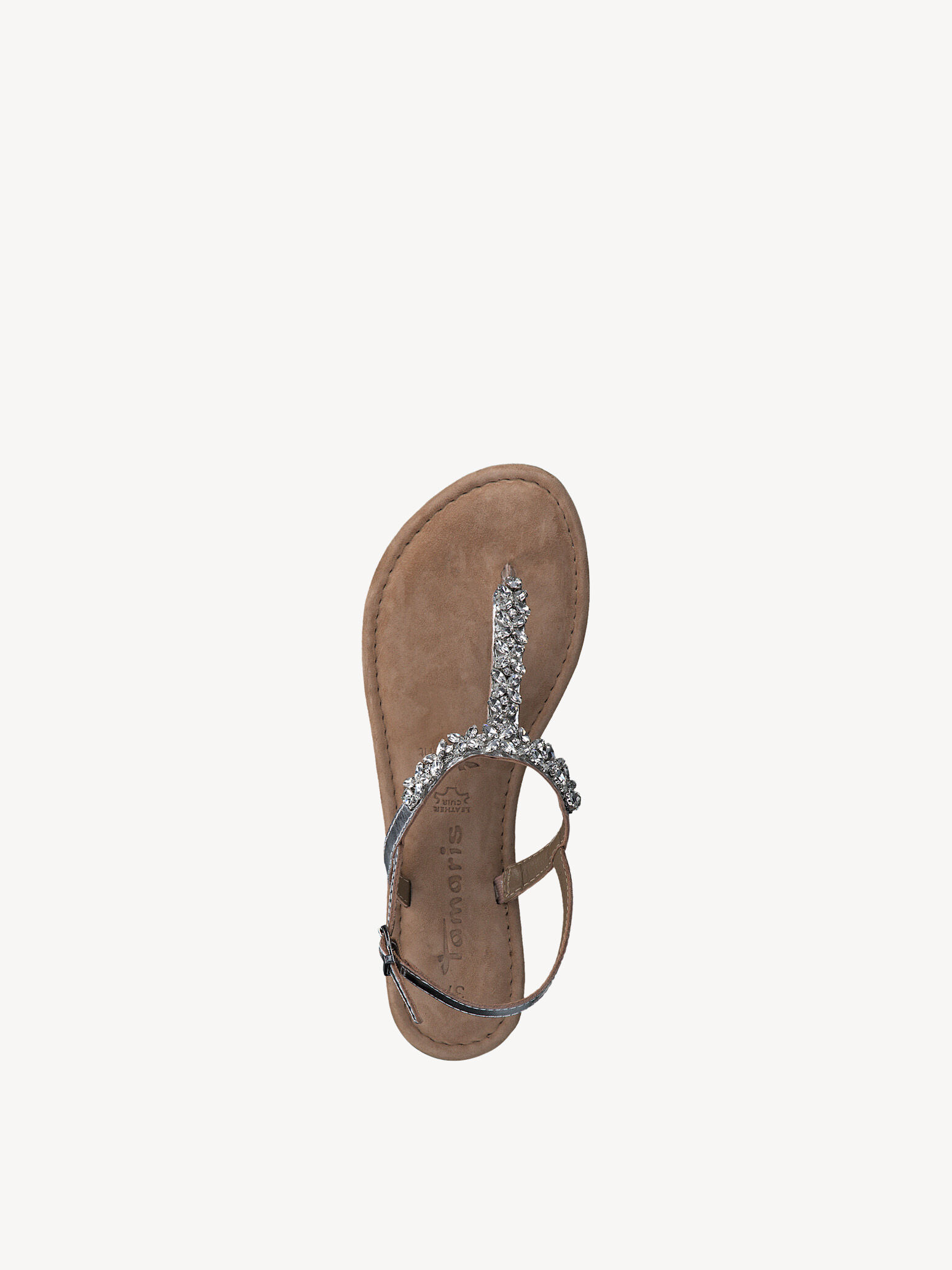Ledersandale - silber 1-28190-42-941: Tamaris Sandalen online kaufen!