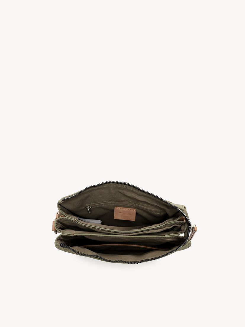 Schoudertas - groen, khaki, hi-res