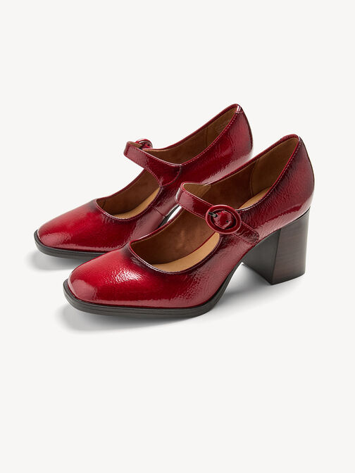 Escarpin, RED PATENT, hi-res