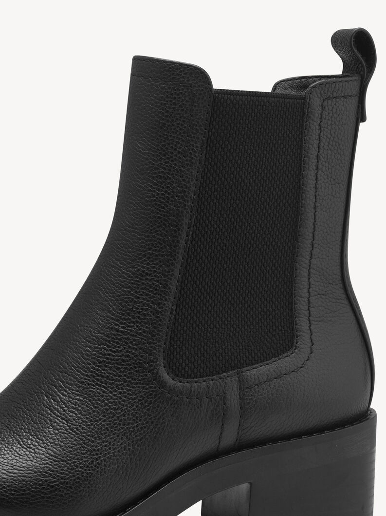 Bottine Chelsea - noir, BLACK LEATHER, hi-res