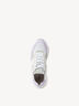 Ledersneaker - weiß, WHITE/PASTEL, hi-res