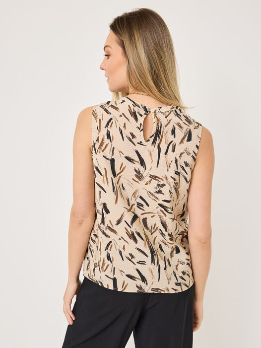 Blouse, Sugar Swizzle Brush Stroke Leo, hi-res