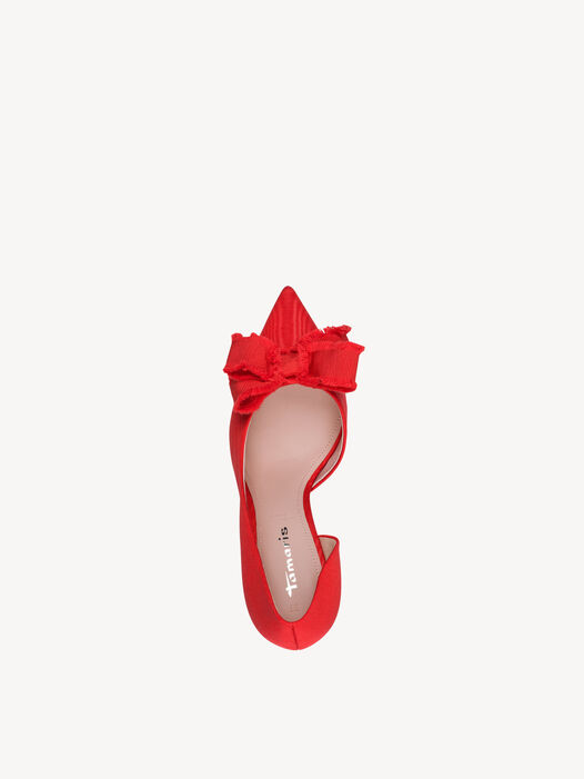 Pumps, RED, hi-res