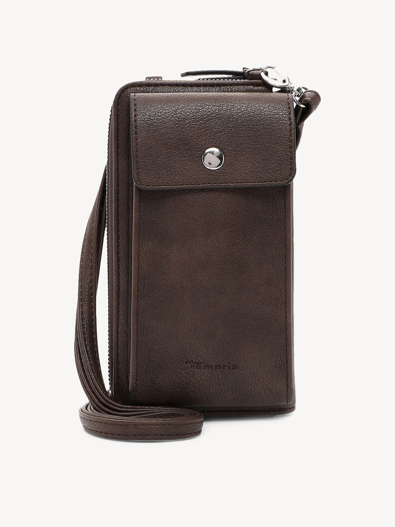 &Eacute;tui pour t&eacute;l&eacute;phone portable - marron, brown, hi-res