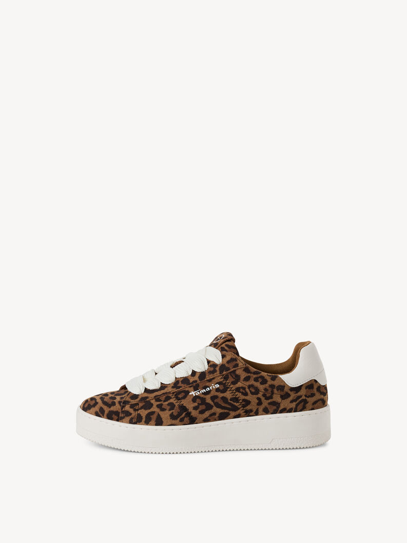 Sneaker - brun, LEOPARD, hi-res