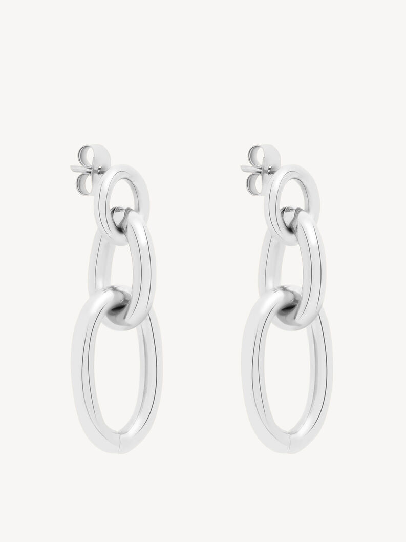Boucles d'oreille - argent&eacute;s, silber, hi-res