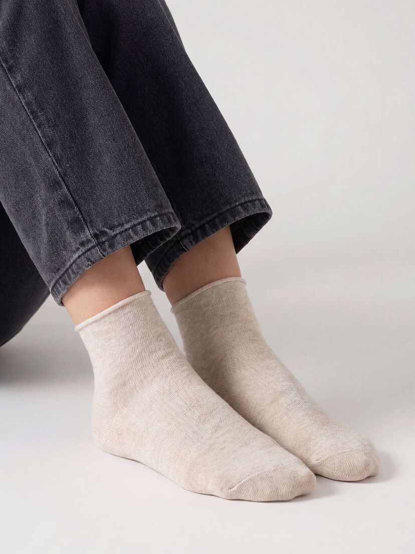 Sokkenset - beige, beige mel./beige mel., hi-res
