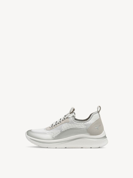 Sneaker, LT GREY/SILVER, hi-res