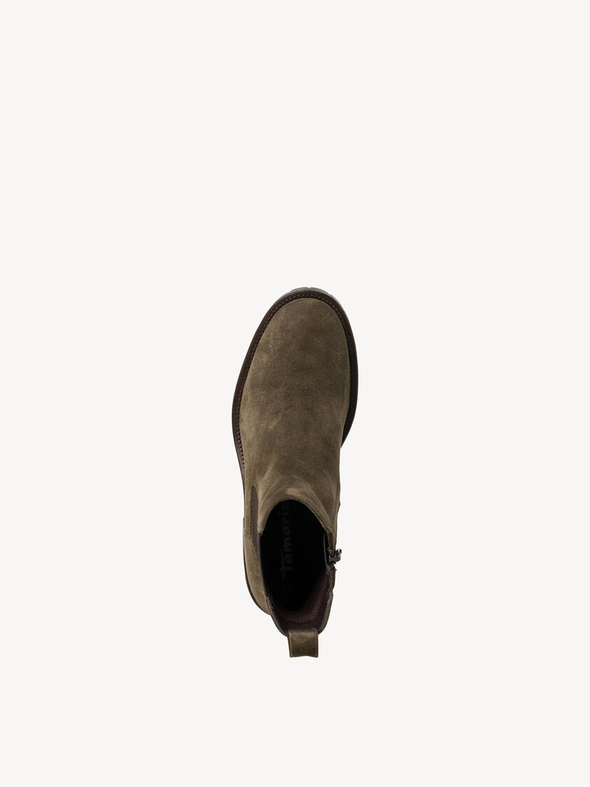 Leren Chelseaboot - groen, OLIVE, hi-res